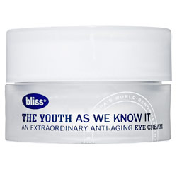 Tuesday Giveaway! Bliss The Youth As We Know It Eye Cream