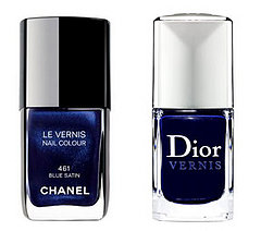 Chanel Vs Dior: Battle of the Blue Polishes
