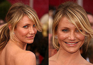 Cameron Diaz at the Oscars: hair and makeup
