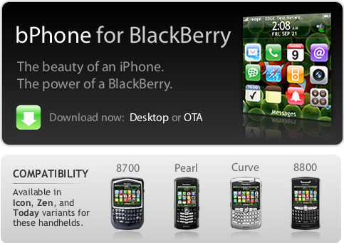 Make Your BlackBerry Look Like an iPhone Make Your BlackBerry Look Like an iPhone