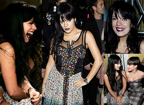 Lily Allen at Luella for London Fashion Week