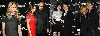 Claudia Schiffer, Sophie Ellis-Bextor, Kelly Brook and Nicky Clarke at Dom Perignon Party