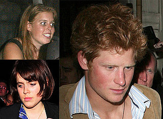 Prince Harry Parties with his Cousins Princess Beatrice and Princess Eugenie