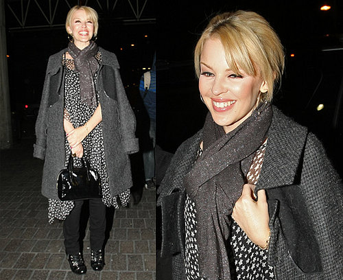 Pop Poll on Kylie Minogue's Star-Patterned Outfit at LAX Airport