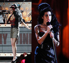 Amy Winehouse at the Brit Awards 2008 Amy Winehouse at the Brit Awards 2008