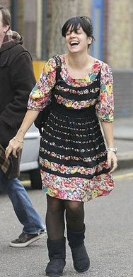 Celebrity Style: Lily Allen has a girly day with Miquita 