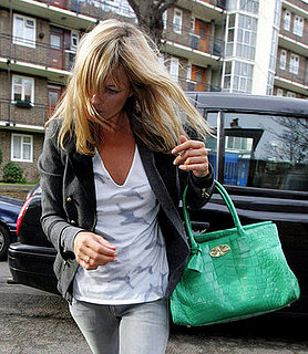 Kate Moss Spotted at her House in North London