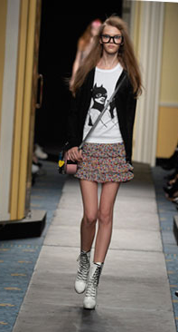 Trend Alert: Tiered Floral Miniskirts