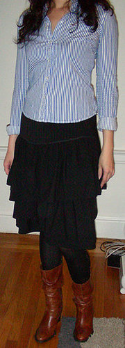 Sat. out for class and dinner at night
