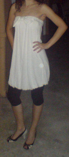 a last minute night-out saved by a simple dress:)