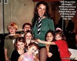 Picture Of Britney Teaching Kids At Millenium