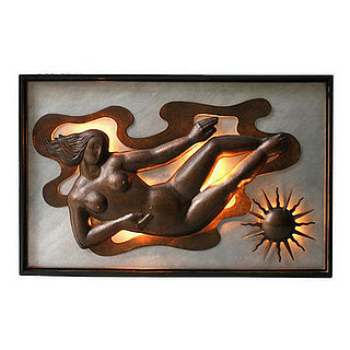 Love It or Hate It? Illuminated Art-Deco Wall Panel