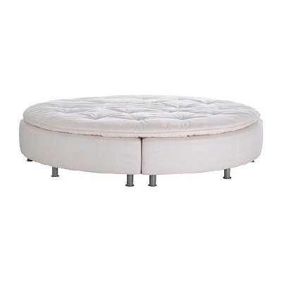 Ask Casa: How Can I Make My Round Bed Look Like a Couch?