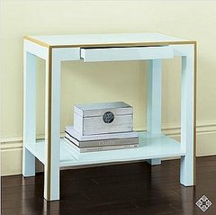 Crave Worthy: Gump's Lacquered Side Table Crave Worthy: Gump's Lacquered Side Table