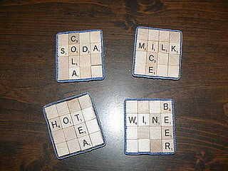 DIY: Scrabble Coasters