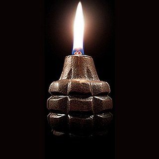 Love It or Hate It? Hand Grenade Oil Lamp