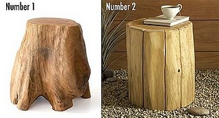 Less or More: Tree Stump Stools