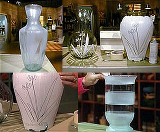 DIY: Etched Glass Vase