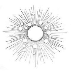 Steal of the Day: Starburst Wire Wall Mirror Steal of the Day: Starburst Wire Wall Mirror