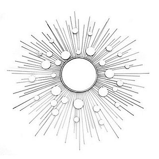 Steal of the Day: Starburst Wire Wall Mirror