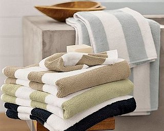 Steal of the Day: Pottery Barn Classic Stripe Bath Towels