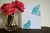 The Card Shop: Screenprinted Bird Thank You Card