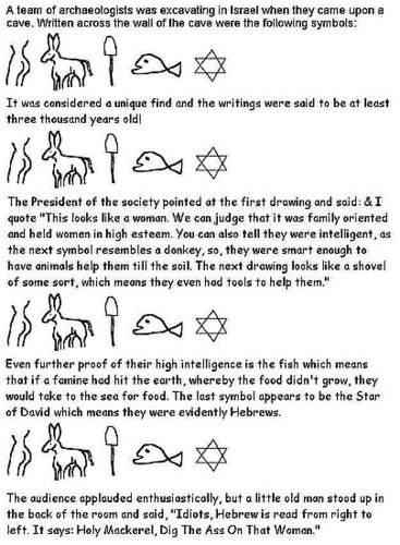 The writing on the wall