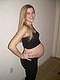 8 months pregnant