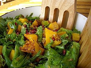 Fall Into Salads: Butternut Squash, Pomegranate, and Walnuts