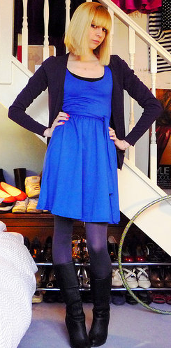 Look of the Day: Badass Blue 