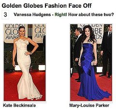 Play Our Golden Globes Fashion Faceoff!