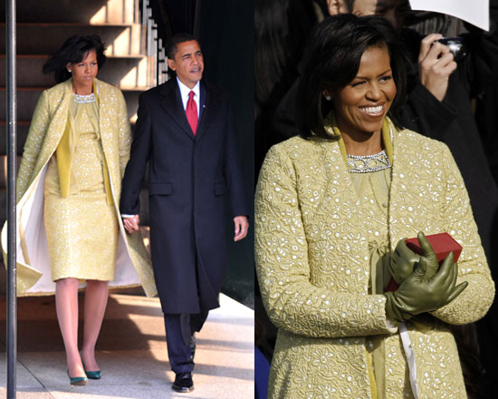 Michelle Obama in Isabel Toledo Michelle Obama in Isabel Toledo