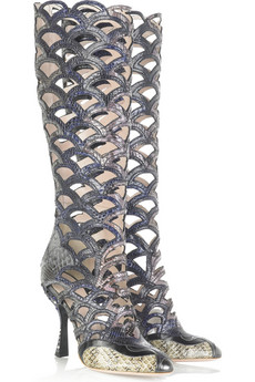 Miu Miu Python Cut Out Boots: Love It or Hate It?