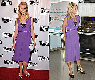 Who Wore It Better? Joan Allen and Kelly Ripa in Marc Jacobs Crepe Dress