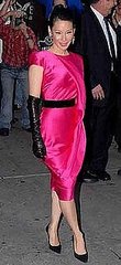 The Look for Less: Alexander McQueen Drape-front Dress 
