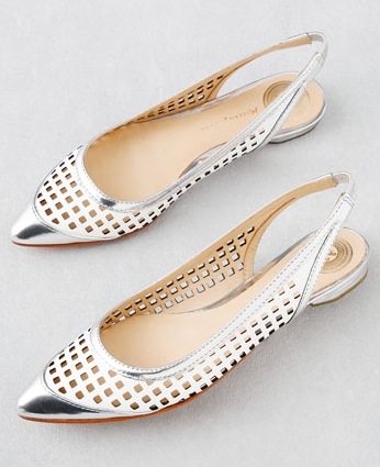 Fab Finger Discount: Modern Vintage Shoes Sling Back Flats 