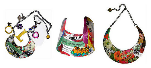 Love It or Hate It? Jewelry Made Out of Fashion Magazines 