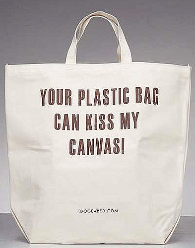 Fabworthy: Dogeared Canvas Bag 