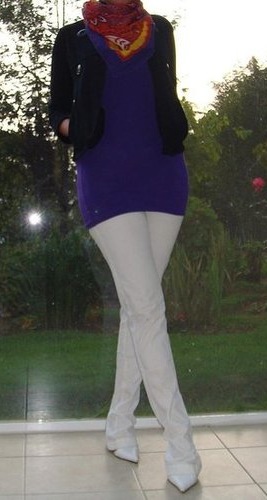 Look of the Day: Purple Pixie 