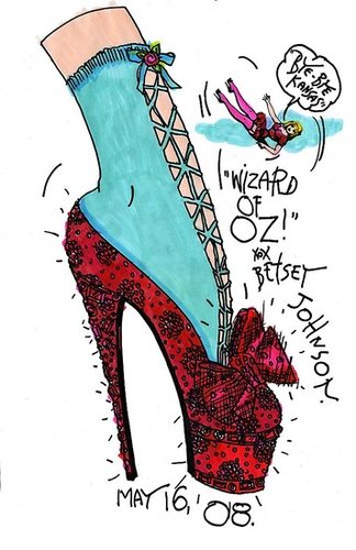 Designers Re-create Dorothy's Red Slippers For 70th Anniversary of The Wizard of Oz