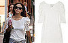 Rachel Bilson wearing Phillip Lim's Ruched Sleeve Top