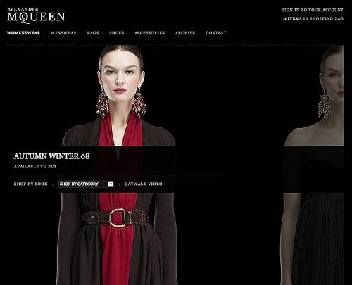 Fab Site: AlexanderMcQueen.com 