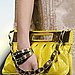Yellow Versace Clutch