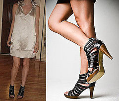 Fabworthy: Jeffrey Campbell Black Patent Leather Platforms 