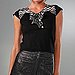 Anna Sui Zigzag Knit Top