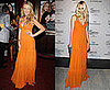 Who Wore It Better? Orange Gucci Resort Maxi Dress 