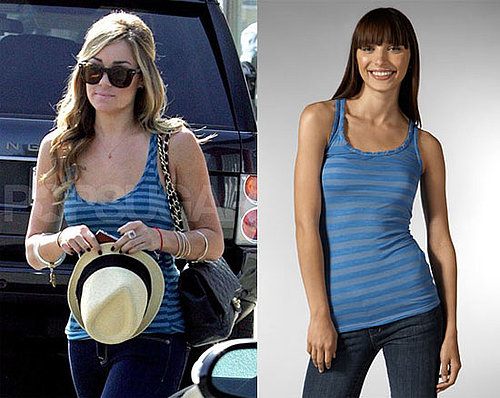 Found! LC's Blue Striped Tank