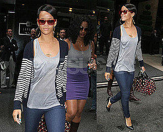 Rihanna Hanging Out in Manhattan