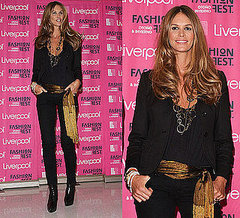 Elle Macpherson Attends Liverpool Fashion Fest Autumn/Winter 2008