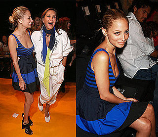 Nicole Richie Attends DKNY's Spring 2009 Fashion Show at New York Fashion Week